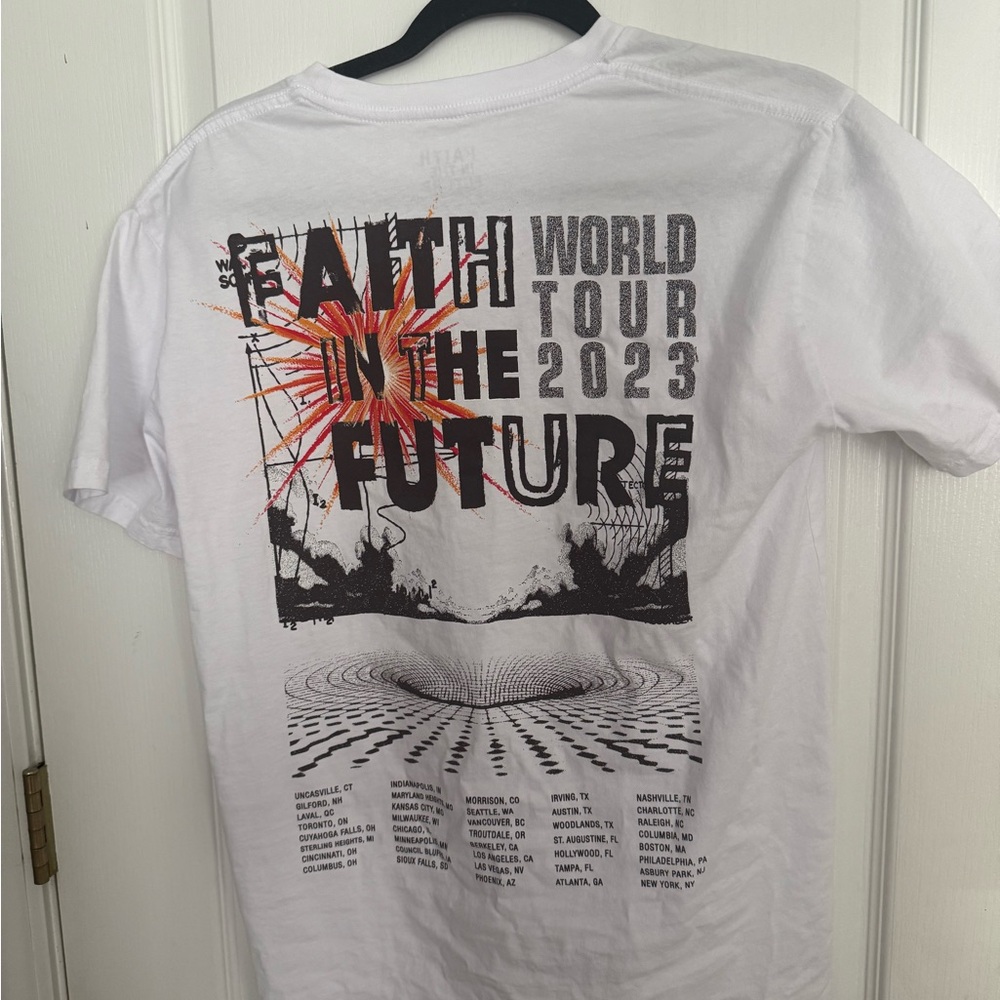 Louis Tomlinson Faith in the Future tour shirt